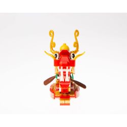 PANTASY 18002 non  CƯỠI SÓNG GIÓ bộ đồ chơi xếp lắp ráp ghép mô hình THE DRAGON BOAT THAT BRAVE WIND AND WAVES