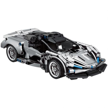 SEMBO 701055 non  XE THỂ THAO GENESIS EATER tỷ lệ 1:18 bộ đồ chơi xếp lắp ráp ghép mô hình  Kỹ Thuật Công Nghệ Cao Mô Hình Phương Tiện 384 khối