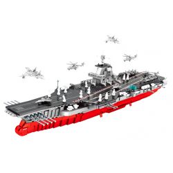 SEMBO 208119 non  TÀU PHÚC KIẾN tỷ lệ 1:650 bộ đồ chơi xếp lắp ráp ghép mô hình 1452 khối