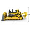 REBRICKABLE MOC-83447 83447 MOC83447 REOBRIX 22001 non  CATERPILLAR D11 BULLDOZER. tỷ lệ 1:24 bộ đồ chơi xếp lắp ráp ghép mô hình  MECHANICAL D11 BULLDOZER Kỹ Thuật Công Nghệ Cao Mô Hình Phương Tiện 1988 khối