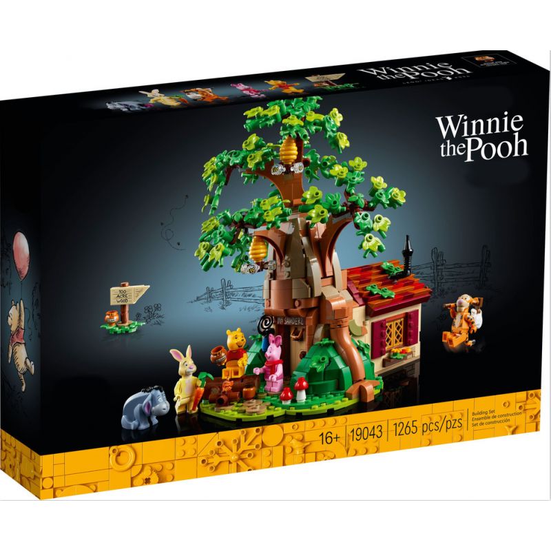 NOT  WINNIE THE POOH 21326 7178 61326 99903 19043 xếp lắp ráp ghép mô hình WINNIE THE POOH Ideas Ý Tưởng 1265 khối