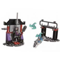 NOT  BATTLE SET ZANE VS. NINDROID 71731 TANK 11653 xếp lắp ráp ghép mô hình KẾT HỢP CHIẾN ĐẤU ZAN VS ROBOT BỘ TRẬN HOÀNH TRÁNG - ZANE VS. NINDROID The  Ninjago Movie Ninja Lốc Xoáy 57 khối