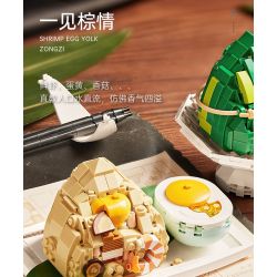 LOZ 1266 non  TRÀ BUỔI SÁNG KIỂU QUẢNG ĐÔNG YÊU TỪ CÁI NHÌN ĐẦU TIÊN bộ đồ chơi xếp lắp ráp ghép mô hình 751 khối