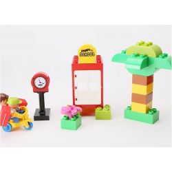 HUIMEI STAR CITY XING DOU CHENG HM135 Xếp hình kiểu    Trường Học Hạnh Phúc 106 khối