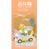 PanlosBrick 685006 Panlos Brick 685006 non  WULING HONGGUANG PHIÊN BẢN MINIEV FADOU bộ đồ chơi xếp lắp ráp ghép mô hình Racers Đua Tốc Độ 488 khối