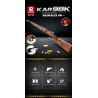 REOBRIX 77003 non  MASTER KAR98K. bộ đồ chơi xếp lắp ráp ghép mô hình Gun KARABINER 98K Súng 1028 khối
