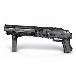 REOBRIX 77002 non  CON TRAI SIÊU NGẮN bộ đồ chơi xếp lắp ráp ghép mô hình Gun SUPER SHORTY Súng 882 khối