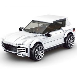 MouldKing 27025 Mould King 27025 non  PORSCHE CAYENNE bộ đồ chơi xếp lắp ráp ghép mô hình Speed Champions Racing Cars Đua Xe Công Thức 415 khối