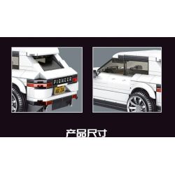 MouldKing 27025 Mould King 27025 non  PORSCHE CAYENNE bộ đồ chơi xếp lắp ráp ghép mô hình Speed Champions Racing Cars Đua Xe Công Thức 415 khối