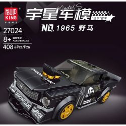 MouldKing 27024 Mould King 27024 non  MUSTANG 1965 bộ đồ chơi xếp lắp ráp ghép mô hình Speed Champions Racing Cars Đua Xe Công Thức 408 khối