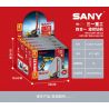SEMBO 712024 712025 712026 712027 non  GIÀN KHOAN QUAY BỐN TRONG MỘT bộ đồ chơi xếp lắp ráp ghép mô hình Lung Tung Thuộc Nhiều Thể Loại 4IN1 SANY SR155 ROTARY DRILLING RIG 884 khối