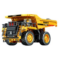 SEMBO 712023 non  XE BEN KHAI THÁC MỎ SRT9SC bộ đồ chơi xếp lắp ráp ghép mô hình Lung Tung Thuộc Nhiều Thể Loại 1261 khối