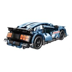 QIAO LE TONG 2314 non  SIÊU XE VOLT GT KÉO LẠI bộ đồ chơi xếp lắp ráp ghép mô hình Mini Racing Pacemaker Đua Xe Mini 465 khối