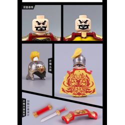 DECOOL BRICKCOOL 20348 20343 20344 20345 20346 20347 non  ANH HÙNG TAM QUỐC 6 NHÂN VẬT NHỎ bộ đồ chơi xếp lắp ráp ghép mô hình Three Kingdoms COURAGE OF THE THREE KINGDOMS Tam Quốc Diễn Nghĩa