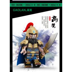 DECOOL BRICKCOOL 20348 20343 20344 20345 20346 20347 non  ANH HÙNG TAM QUỐC 6 NHÂN VẬT NHỎ bộ đồ chơi xếp lắp ráp ghép mô hình Three Kingdoms COURAGE OF THE THREE KINGDOMS Tam Quốc Diễn Nghĩa