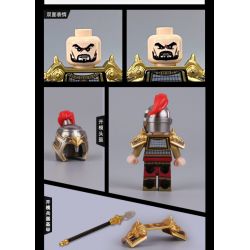 DECOOL BRICKCOOL 20348 20343 20344 20345 20346 20347 non  ANH HÙNG TAM QUỐC 6 NHÂN VẬT NHỎ bộ đồ chơi xếp lắp ráp ghép mô hình Three Kingdoms COURAGE OF THE THREE KINGDOMS Tam Quốc Diễn Nghĩa