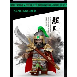 DECOOL BRICKCOOL 20348 20343 20344 20345 20346 20347 non  ANH HÙNG TAM QUỐC 6 NHÂN VẬT NHỎ bộ đồ chơi xếp lắp ráp ghép mô hình Three Kingdoms COURAGE OF THE THREE KINGDOMS Tam Quốc Diễn Nghĩa