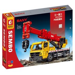 SEMBO 712022 non  XE CẨU STC120T5 bộ đồ chơi xếp lắp ráp ghép mô hình Lung Tung Thuộc Nhiều Thể Loại 991 khối