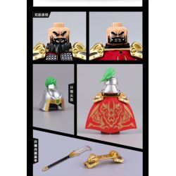 DECOOL BRICKCOOL 20348 20343 20344 20345 20346 20347 non  ANH HÙNG TAM QUỐC 6 NHÂN VẬT NHỎ bộ đồ chơi xếp lắp ráp ghép mô hình Three Kingdoms COURAGE OF THE THREE KINGDOMS Tam Quốc Diễn Nghĩa