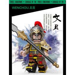 DECOOL BRICKCOOL 20348 20343 20344 20345 20346 20347 non  ANH HÙNG TAM QUỐC 6 NHÂN VẬT NHỎ bộ đồ chơi xếp lắp ráp ghép mô hình Three Kingdoms COURAGE OF THE THREE KINGDOMS Tam Quốc Diễn Nghĩa