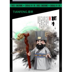 DECOOL BRICKCOOL 20348 20343 20344 20345 20346 20347 non  ANH HÙNG TAM QUỐC 6 NHÂN VẬT NHỎ bộ đồ chơi xếp lắp ráp ghép mô hình Three Kingdoms COURAGE OF THE THREE KINGDOMS Tam Quốc Diễn Nghĩa