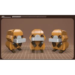 JUHANG TECHNOLOGY 89004 non  XE TĂNG HẠNG NẶNG TIGER bộ đồ chơi xếp lắp ráp ghép mô hình Military Army SD.KFZ. 181 Quân Sự Bộ Đội 457 khối