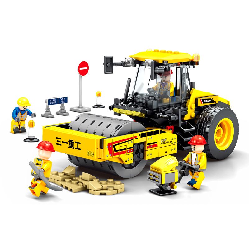 SEMBO 712021 non  CON LĂN LÁT NỀN SSR200AC-8H bộ đồ chơi xếp lắp ráp ghép mô hình Lung Tung Thuộc Nhiều Thể Loại 423 khối