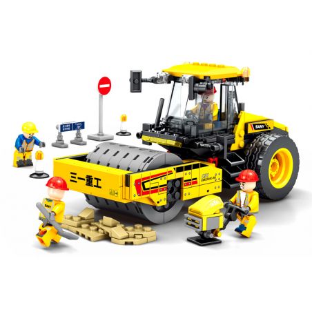 SEMBO 712021 non  CON LĂN LÁT NỀN SSR200AC-8H bộ đồ chơi xếp lắp ráp ghép mô hình Lung Tung Thuộc Nhiều Thể Loại 423 khối