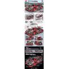 QIAO LE TONG 2313 XIANG JUN XJ-081A 081A XJ081A non  SIÊU XE bộ đồ chơi xếp lắp ráp ghép mô hình Mini Racing Pacemaker Đua Xe Mini 465 khối