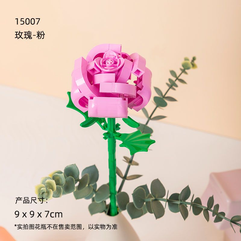 PANTASY 15007 15008 15009 non  HỒNG PHẤN ĐỎ XANH bộ đồ chơi xếp lắp ráp ghép mô hình