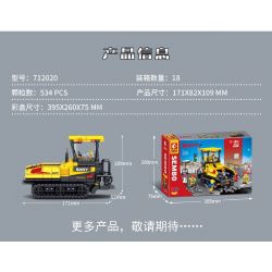 SEMBO 712020 non  MÁY LÁT NỀN SSP130C-8 bộ đồ chơi xếp lắp ráp ghép mô hình Lung Tung Thuộc Nhiều Thể Loại 534 khối