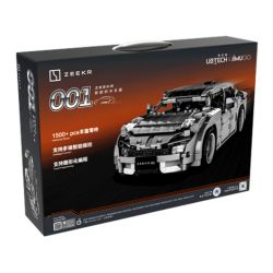 UBTECH JRKL215 non  KRYPTON CỰC CHẤT 001 bộ đồ chơi xếp lắp ráp ghép mô hình  ZEEKR 001 Kỹ Thuật Công Nghệ Cao Mô Hình Phương Tiện 1596 khối