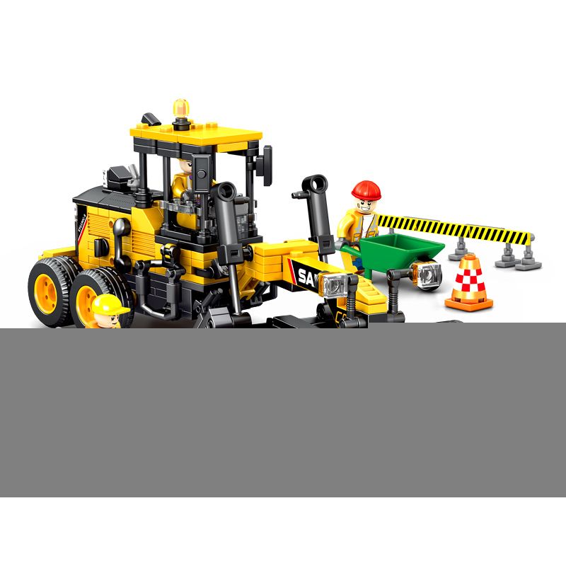 SEMBO 712019 non  MÁY SAN NỀN LÁT STG190C-8S bộ đồ chơi xếp lắp ráp ghép mô hình Lung Tung Thuộc Nhiều Thể Loại 451 khối