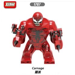 XINH 1767 non  TÀN SÁT bộ đồ chơi xếp lắp ráp ghép mô hình Spider-Man CARNAGE Người Nhện