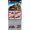 SEMBO 712016 non  MÁY XÚC LẬT SW966K tỷ lệ 1:26 bộ đồ chơi xếp lắp ráp ghép mô hình Lung Tung Thuộc Nhiều Thể Loại 896 khối