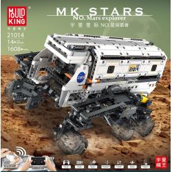 MouldKing 21014 Mould King 21014 non  NHÀ THÁM HIỂM GIỮA CÁC VÌ SAO bộ đồ chơi xếp lắp ráp ghép mô hình  MARS EXPLORER Kỹ Thuật Công Nghệ Cao Mô Hình Phương Tiện 1608 khối