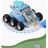 UBTECH JRKL115 non  GENIUS BÓNG ĐÁ XE 6 VÒNG ROBOT THÔNG MINH bộ đồ chơi xếp lắp ráp ghép mô hình Racers SOCCER ROBOT Đua Tốc Độ 340 khối