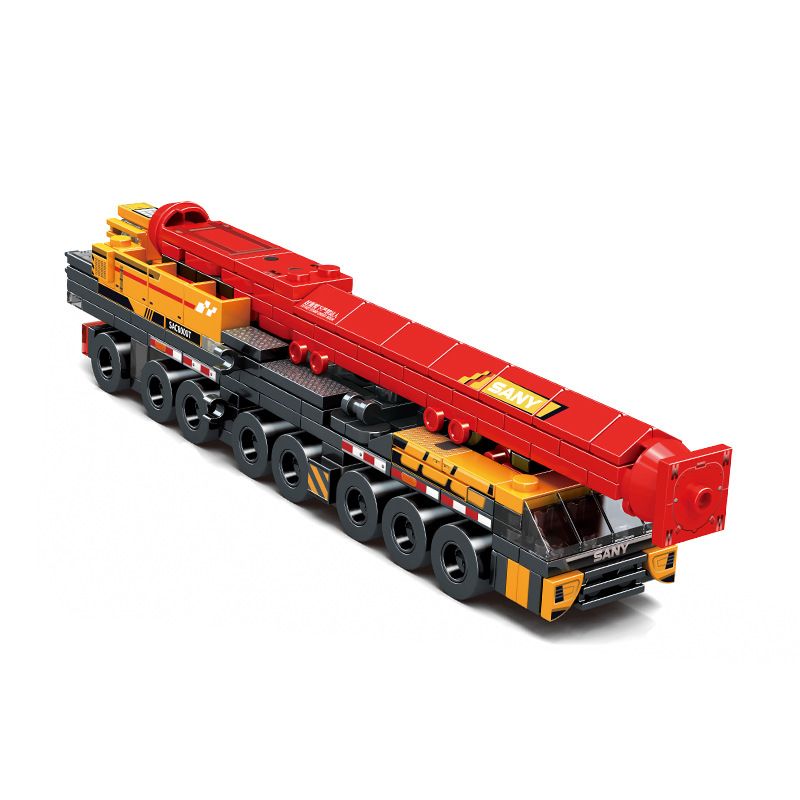 SEMBO 712001 712002 712003 712004 712005 712006 712007 712008 non  TẤT CẢ CÁC KẾT HỢP CẨU ĐỊA HÌNH SAC8000T bộ đồ chơi xếp lắp ráp ghép mô hình Lung Tung Thuộc Nhiều Thể Loại 276 khối