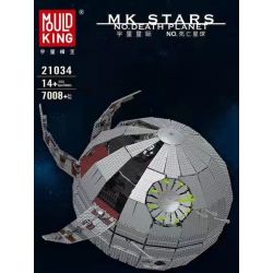 MouldKing 21034 Mould King 21034 REBRICKABLE MOC-67785 67785 MOC67785 non  NGÔI SAO CHẾT bộ đồ chơi xếp lắp ráp ghép mô hình Star Wars DEATH STAR - PLAYSET & STATUE COMBO Chiến Tranh Giữa Các Vì Sao 7108 khối