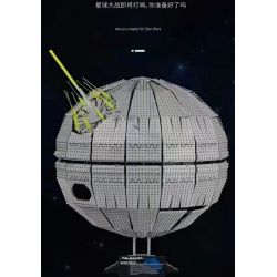 MouldKing 21034 Mould King 21034 REBRICKABLE MOC-67785 67785 MOC67785 non  NGÔI SAO CHẾT bộ đồ chơi xếp lắp ráp ghép mô hình Star Wars DEATH STAR - PLAYSET & STATUE COMBO Chiến Tranh Giữa Các Vì Sao 7108 khối