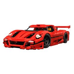 REBRICKABLE MOC-75543 75543 MOC75543 non  FERRARIF50GT tỷ lệ 1:10 bộ đồ chơi xếp lắp ráp ghép mô hình  FERRARI F50 GT Kỹ Thuật Công Nghệ Cao Mô Hình Phương Tiện 1937 khối