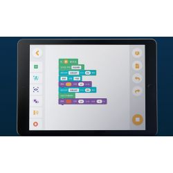 UBTECH JRKL114 non  XE CẢNH SÁT TUẦN TRA bộ đồ chơi xếp lắp ráp ghép mô hình Racers Đua Tốc Độ 420 khối