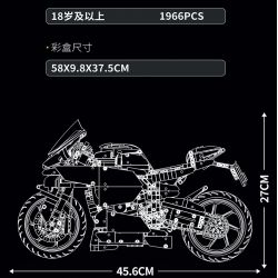 K BOX 10220B 10220C 10220 non  PORSCHE 964 1:10 tỷ lệ 1:10 bộ đồ chơi xếp lắp ráp ghép mô hình  Kỹ Thuật Công Nghệ Cao Mô Hình Phương Tiện 2435 khối