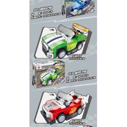 BRUCO BLK-017 non  NGÔI SAO SÁNG THẾ bộ đồ chơi xếp lắp ráp ghép mô hình GENESIS STAR 811 khối