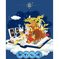 WELEMAGINATION 2132 non  XỨ SỞ THẦN TIÊN TƯỞNG TƯỢNG bộ đồ chơi xếp lắp ráp ghép mô hình FAIRY TALE STORY 614 khối