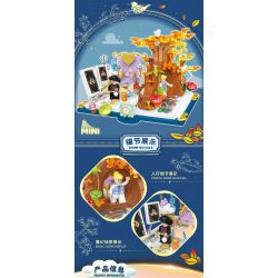 WELEMAGINATION 2132 non  XỨ SỞ THẦN TIÊN TƯỞNG TƯỢNG bộ đồ chơi xếp lắp ráp ghép mô hình FAIRY TALE STORY 614 khối