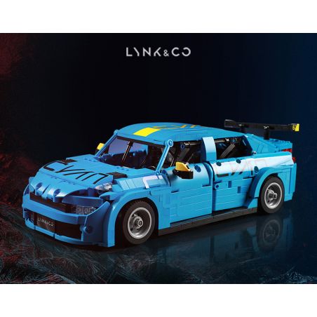 UBTECH JRKL214 non  LỄ KỶ NIỆM GIẢI VÔ ĐỊCH LYNK & CO 03TCR bộ đồ chơi xếp lắp ráp ghép mô hình  LYNK&CO 03 TCR Kỹ Thuật Công Nghệ Cao Mô Hình Phương Tiện 980 khối