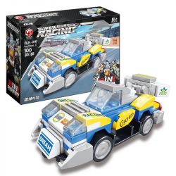 BRUCO BLK-016 non  XE ĐƯA ĐÓN MECH TRANSFORM AUTOBOT bộ đồ chơi xếp lắp ráp ghép mô hình Speed Champions Racing Cars Đua Xe Công Thức 810 khối