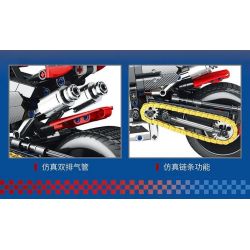 TA GAOLE T5006 5006 T5008 5008 non  XE CÔNG THỨC 1 8 tỷ lệ 1:8 bộ đồ chơi xếp lắp ráp ghép mô hình FORMULA ONE 1698 khối