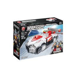 BRUCO BLK-016 non  XE ĐƯA ĐÓN MECH TRANSFORM AUTOBOT bộ đồ chơi xếp lắp ráp ghép mô hình Speed Champions Racing Cars Đua Xe Công Thức 810 khối